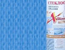 Стеклообои Рогожка (средняя) X-Glass GOLD 130гр/1х50м от "Мастер Тайм" - фото №1